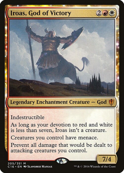 Iroas, God of Victory Card Front