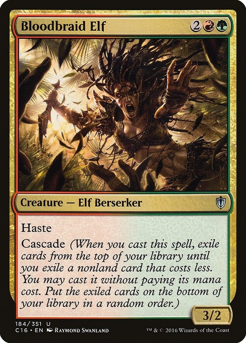 Bloodbraid Elf Card Front