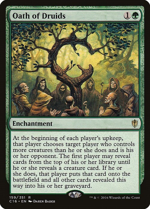 Oath of Druids Card Front