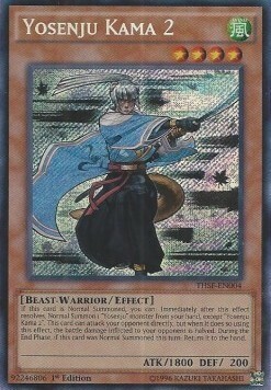 Yosenju Kama 2 Card Front