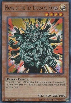 Manju of the Ten Thousand Hands Card Front