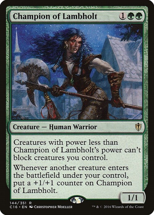 Champion of Lambholt Card Front