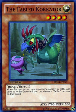 The Fabled Kokkator Card Front