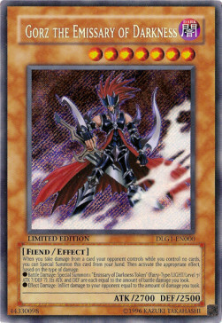 Gorz the Emissary of Darkness Card Front