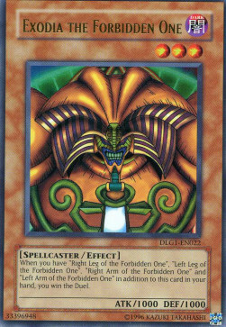 Exodia the Forbidden One Card Front