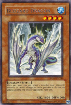 Blizzard Dragon Card Front