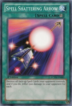 Spell Shattering Arrow Card Front