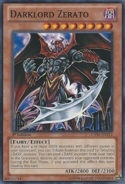 Darklord Zerato Card Front