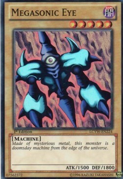 Megasonic Eye Card Front