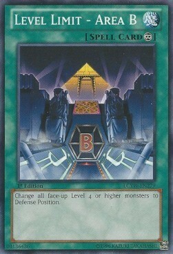 Level Limit - Area B Card Front