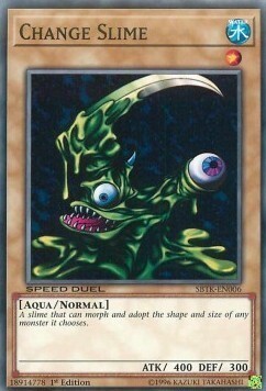 Change Slime Card Front