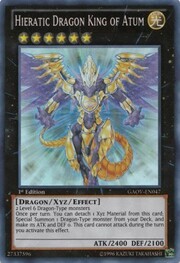 Hieratic Dragon King of Atum