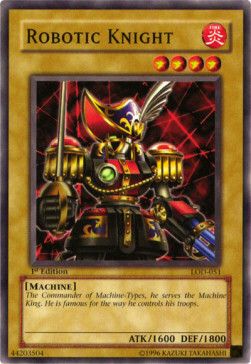 Robotic Knight Card Front