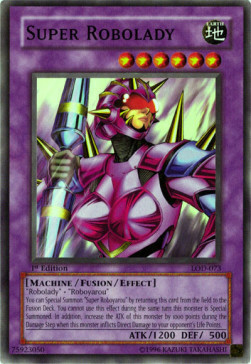 Super Robolady Card Front