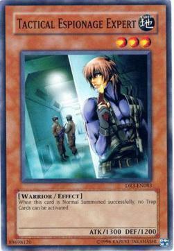 Tactical Espionage Expert Card Front