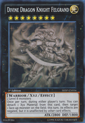 Divine Dragon Knight Felgrand Card Front