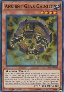 Ancient Gear Gadget Card Front