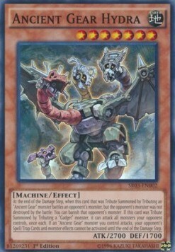 Ancient Gear Hydra Card Front