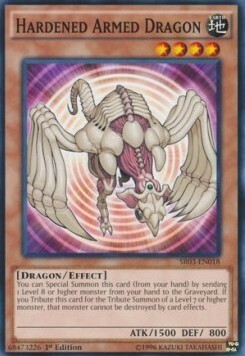 Hardened Armed Dragon Card Front