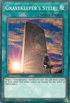 Gravekeeper's Stele Card Front