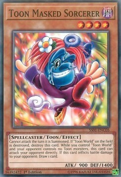 Toon Masked Sorcerer Card Front