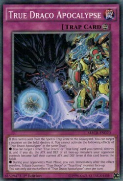 True Draco Apocalypse Card Front