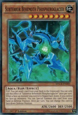 Subterror Behemoth Phospheroglacier Card Front