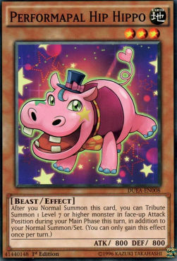 Performapal Hip Hippo Card Front