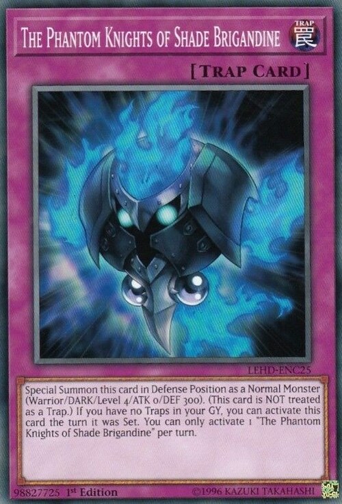 The Phantom Knights of Shade Brigandine Card Front