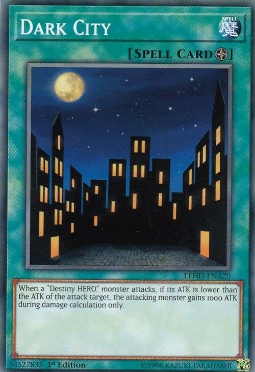 Dark City Card Front