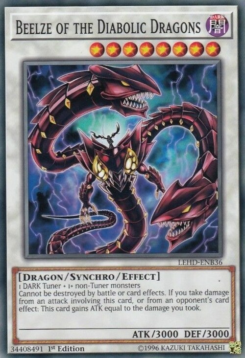 Beelze of the Diabolic Dragons Card Front