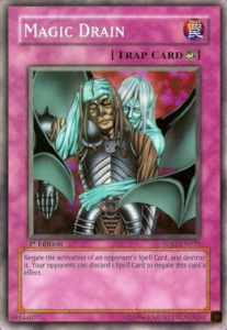 Magic Drain Card Front