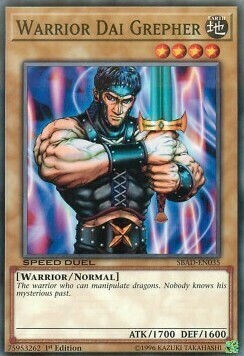 Warrior Dai Grepher Card Front