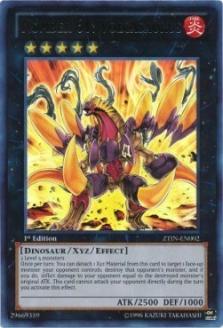 Number 61: Volcasaurus Card Front