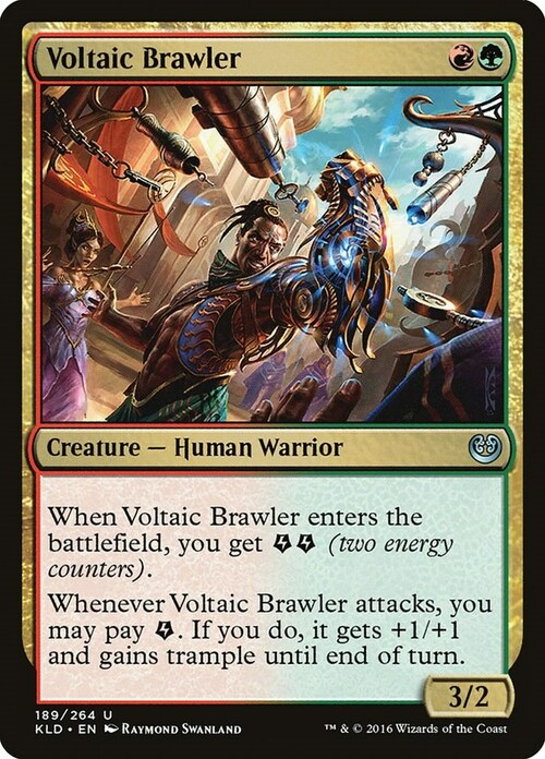 Voltaic Brawler Card Front