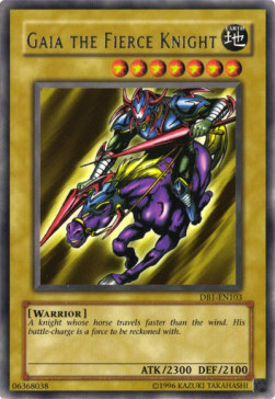 Gaia The Fierce Knight Card Front