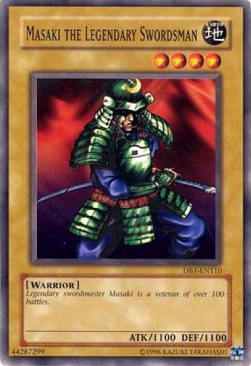 Masaki the Legendary Swordsman Card Front