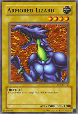 Armored Lizard Card Front