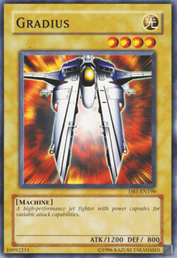 Gradius Card Front