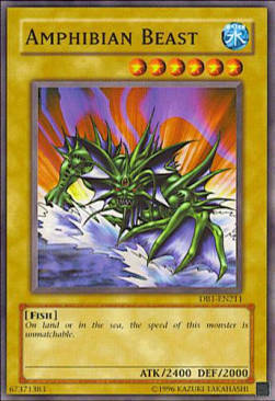 Amphibian Beast Card Front