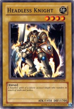 Headless Knight Card Front