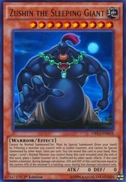 Zushin the Sleeping Giant Card Front