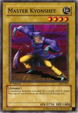 Master Kyonshee Card Front