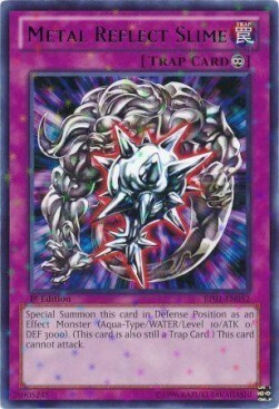 Metal Reflect Slime Card Front