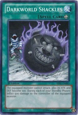 Darkworld Shackles Card Front