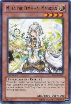 Milla the Temporal Magician Card Front