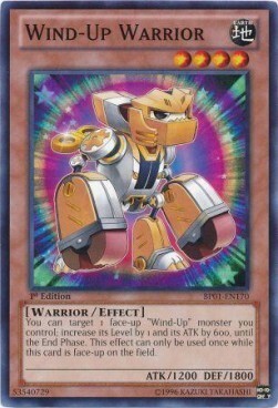 Wind-Up Warrior Card Front