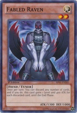 Fabled Raven Card Front