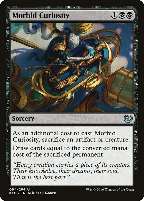 Morbid Curiosity Card Front