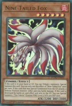 Nine-Tailed Fox Card Front